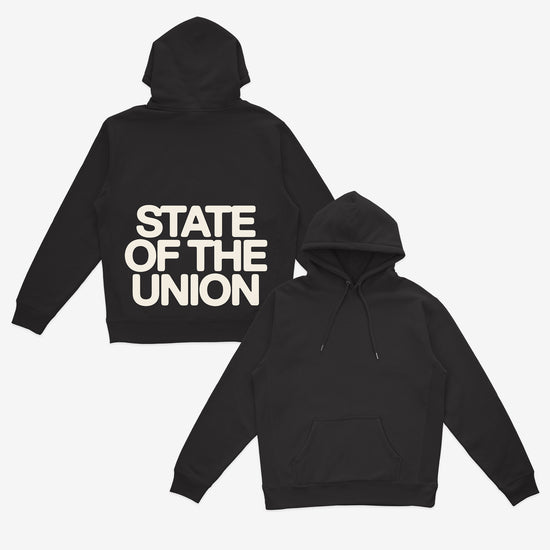 State Of The Union Black Hoodie