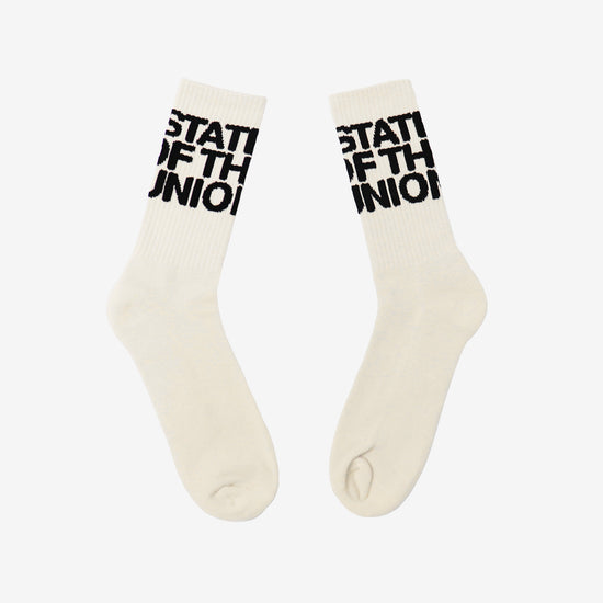 State Of The Union Socks - BLACK